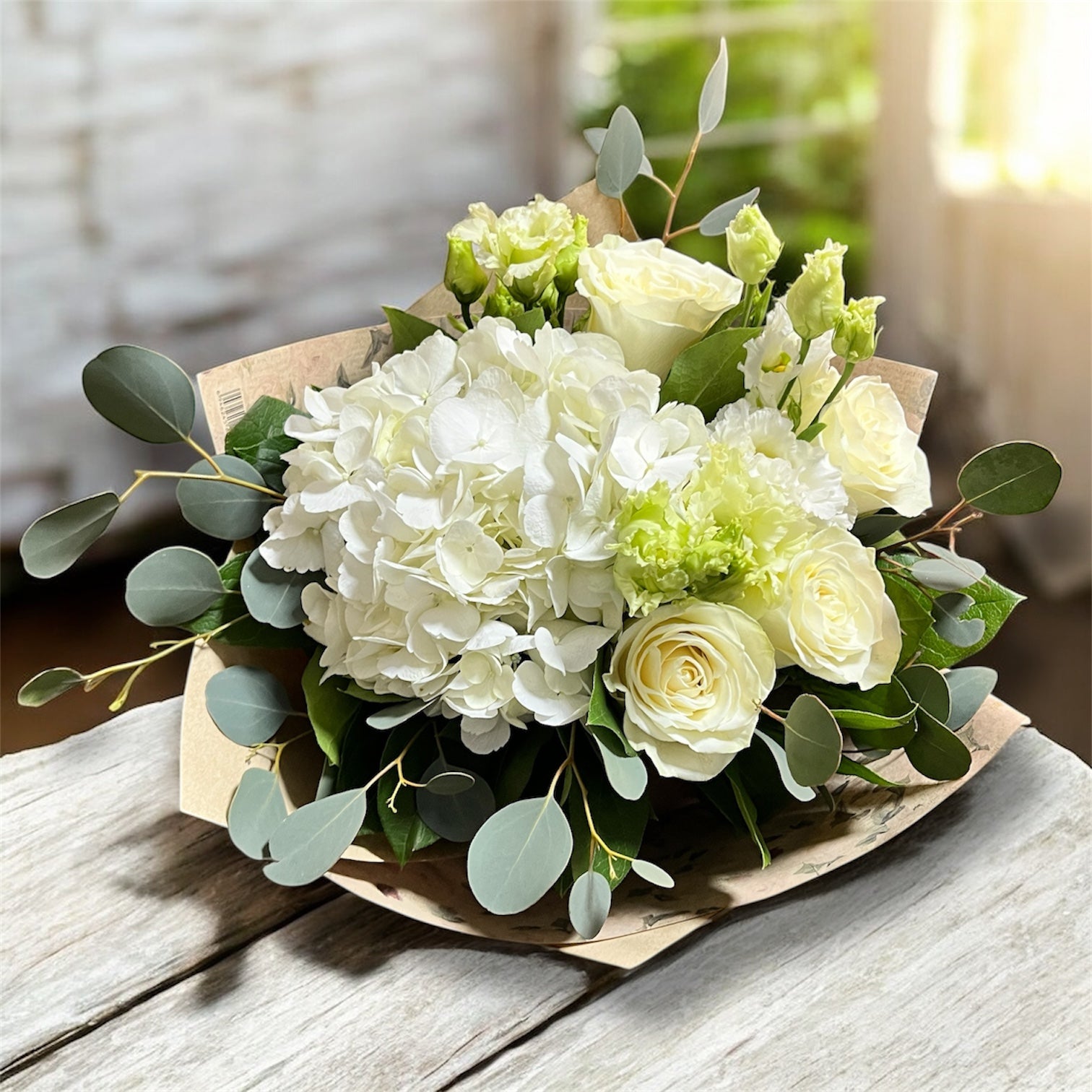 Buchet elegant cu hortensie