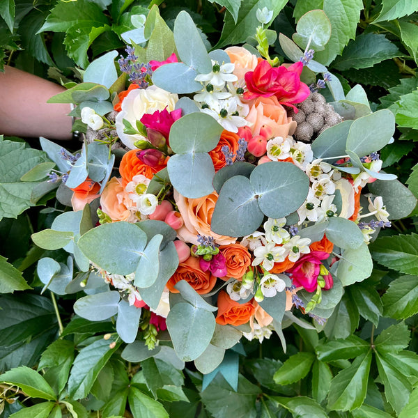 Special bridal bouquet - mix of flowers
