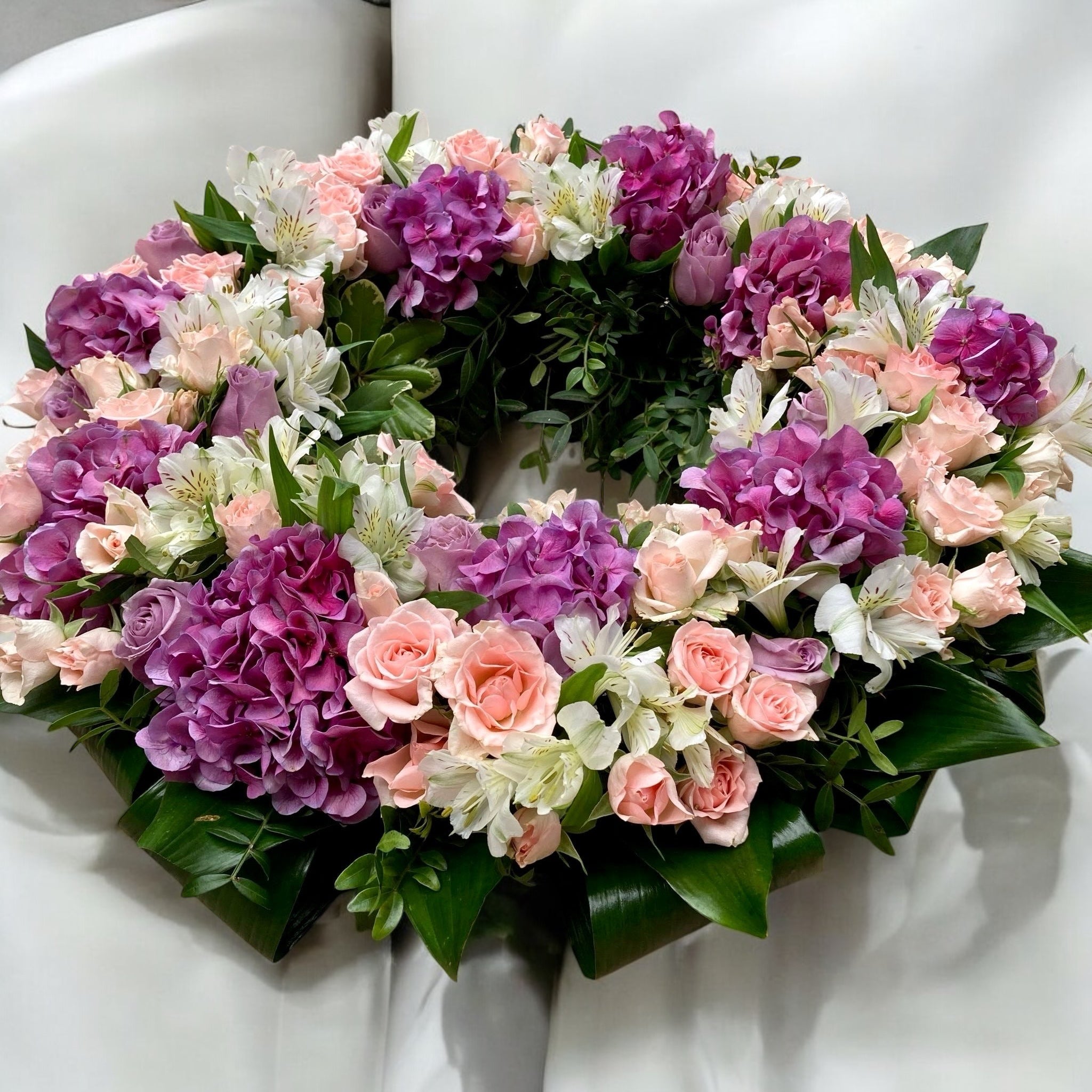 Coroana funerara rotunda