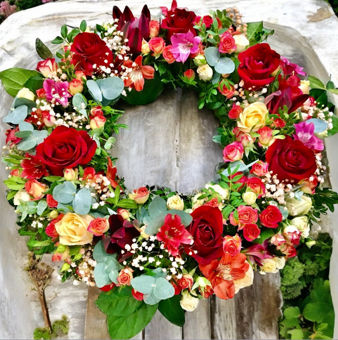 Coroana funerara rotunda