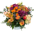 Aranjament floral colorat