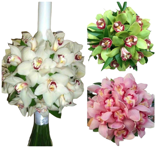 Wedding package with cymbidium orchids