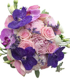Buchet mireasa elegant - mix de flori speciale