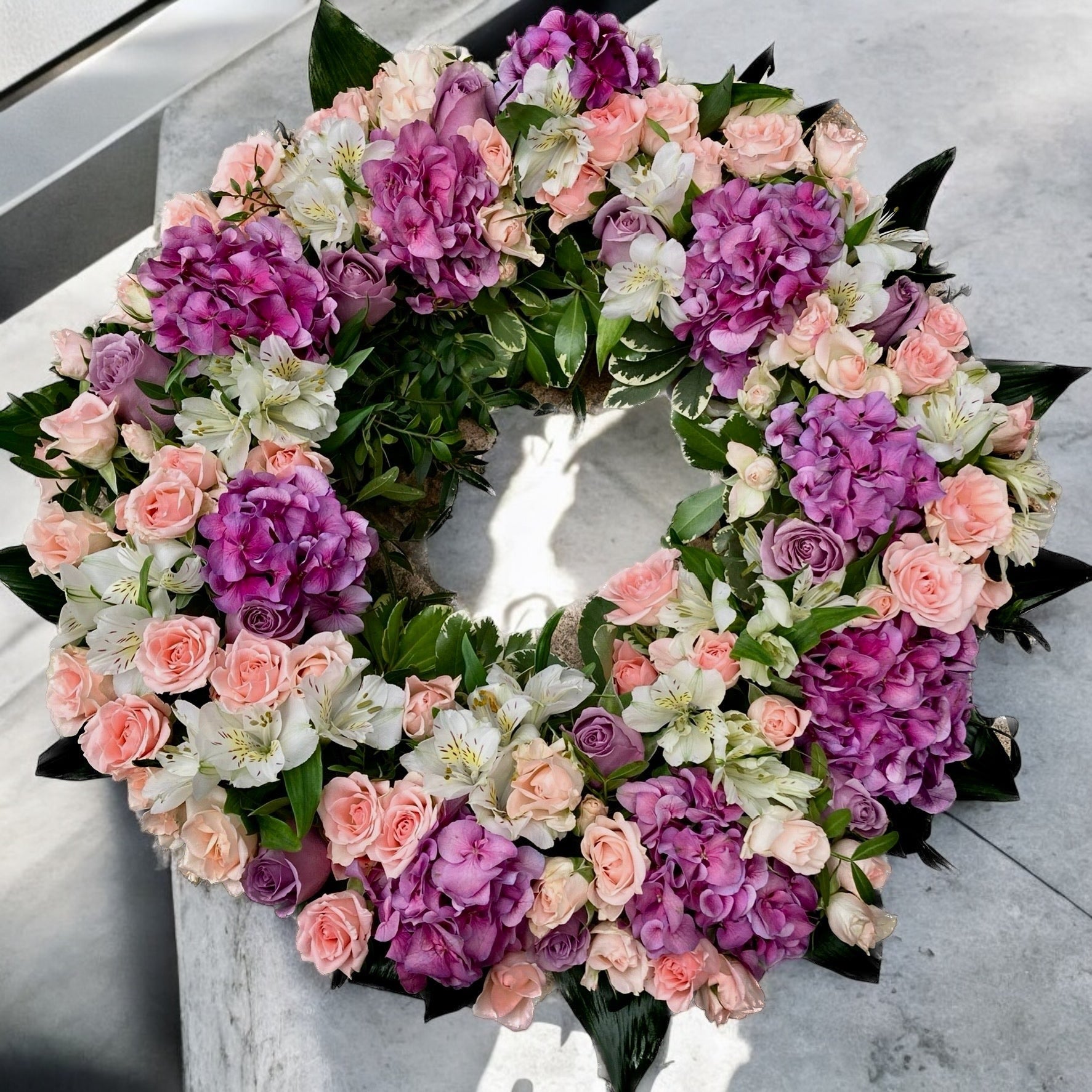 Coroana funerara rotunda