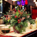 Aranjament special Craciun din brad natural