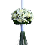 Lumanare botez frezii si lavanda