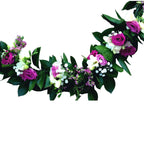 Aranjament cristelnita botez lisianthus roz si frezii albe