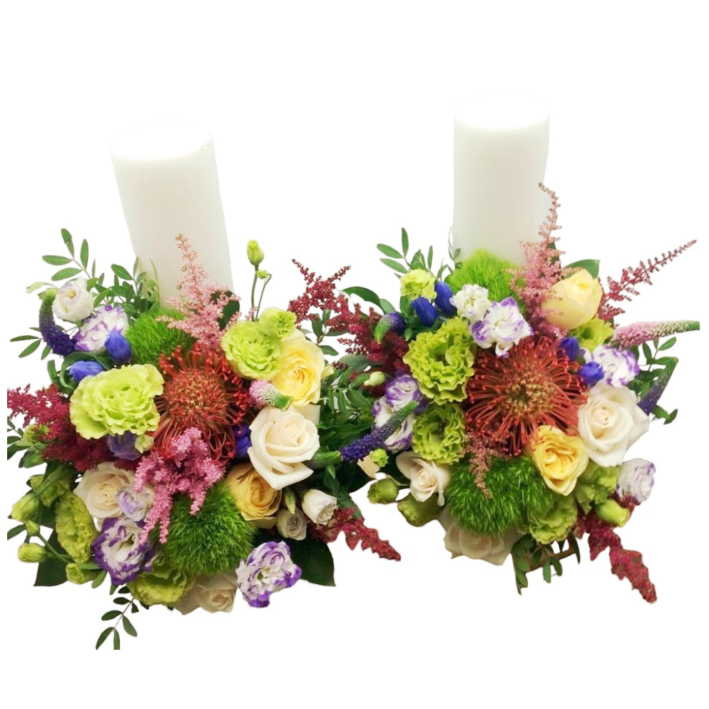 Lumanari de cununie scurte - mix special