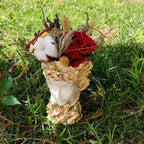 Aranjament elegant cu trandafiri criogenati