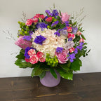 Aranjament floral colorat