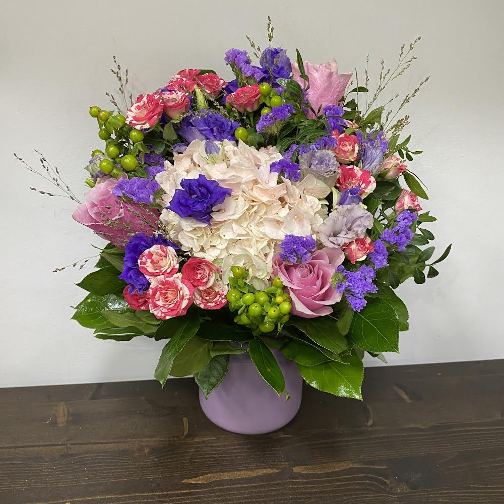 Aranjament floral colorat