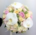 Buchet mireasa culori pastel