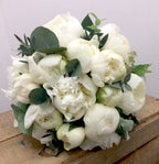 Cele mai deosebite Buchete cununie bujori albi - livrare Bucuresti!