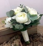 Cele mai deosebite Buchete cununie bujori albi - livrare Bucuresti!