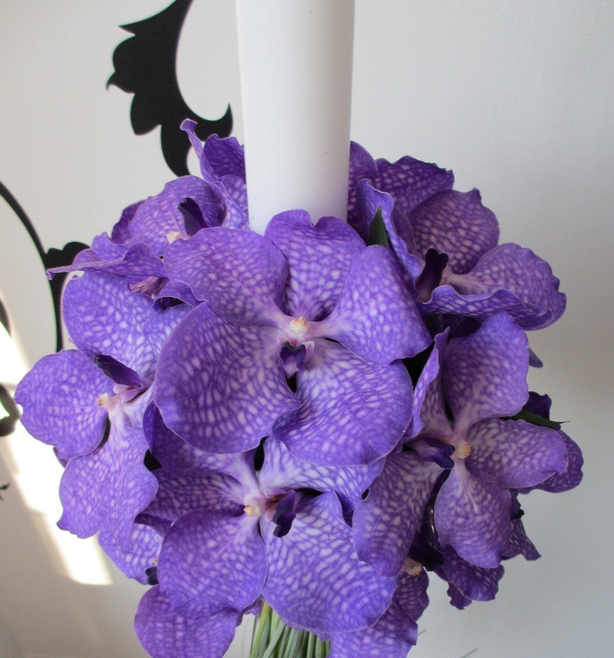 Lumanari de cununie orhidee Vanda