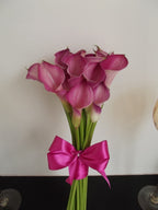 Buchet de mireasa din 19 cale roz "Captain Romance"