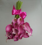 Buchet de mireasa din 19 cale roz "Captain Romance"