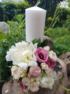 Lumanari nunta scurte bujori