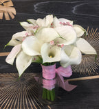 Buchet de mireasa din 19 cale albe