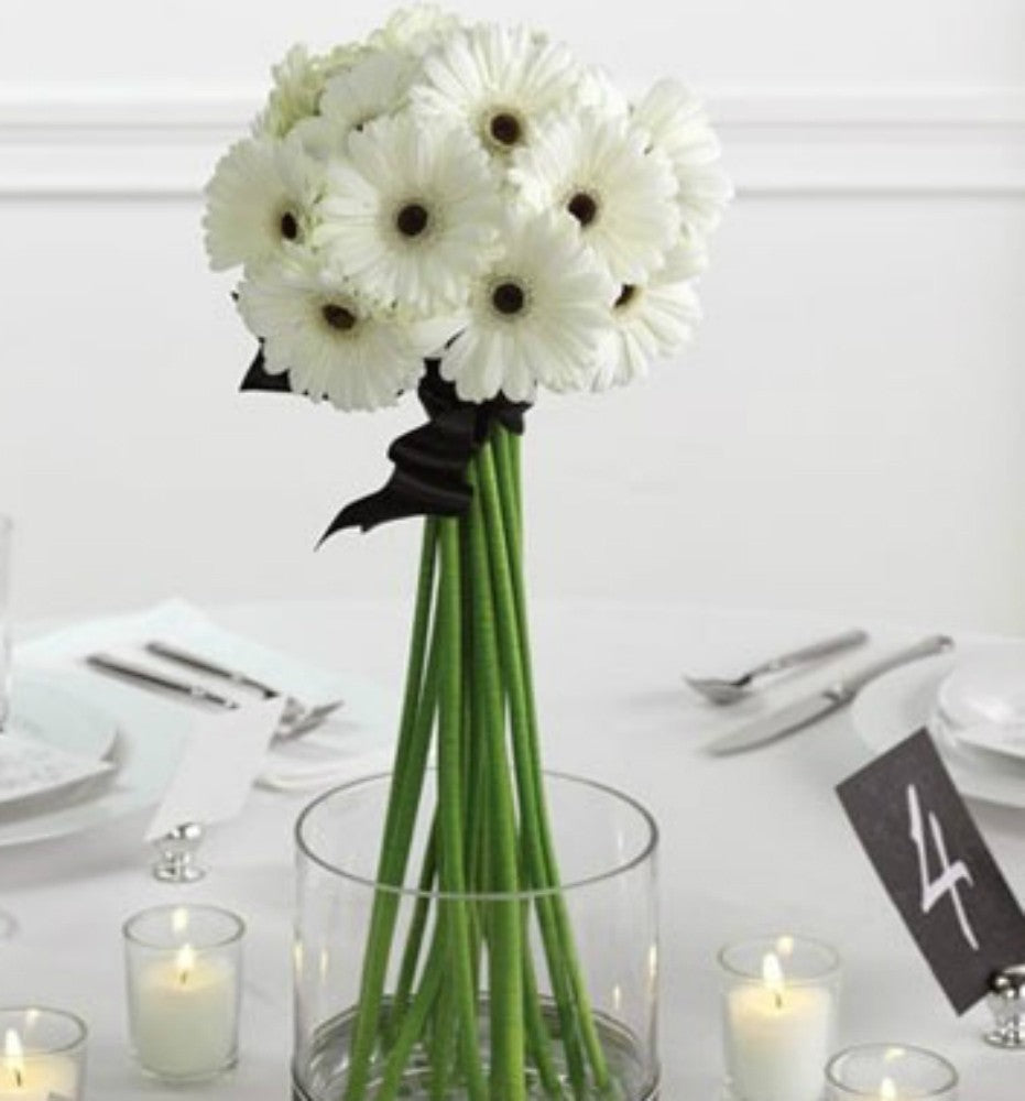 Aranjament de masa cu gerbera