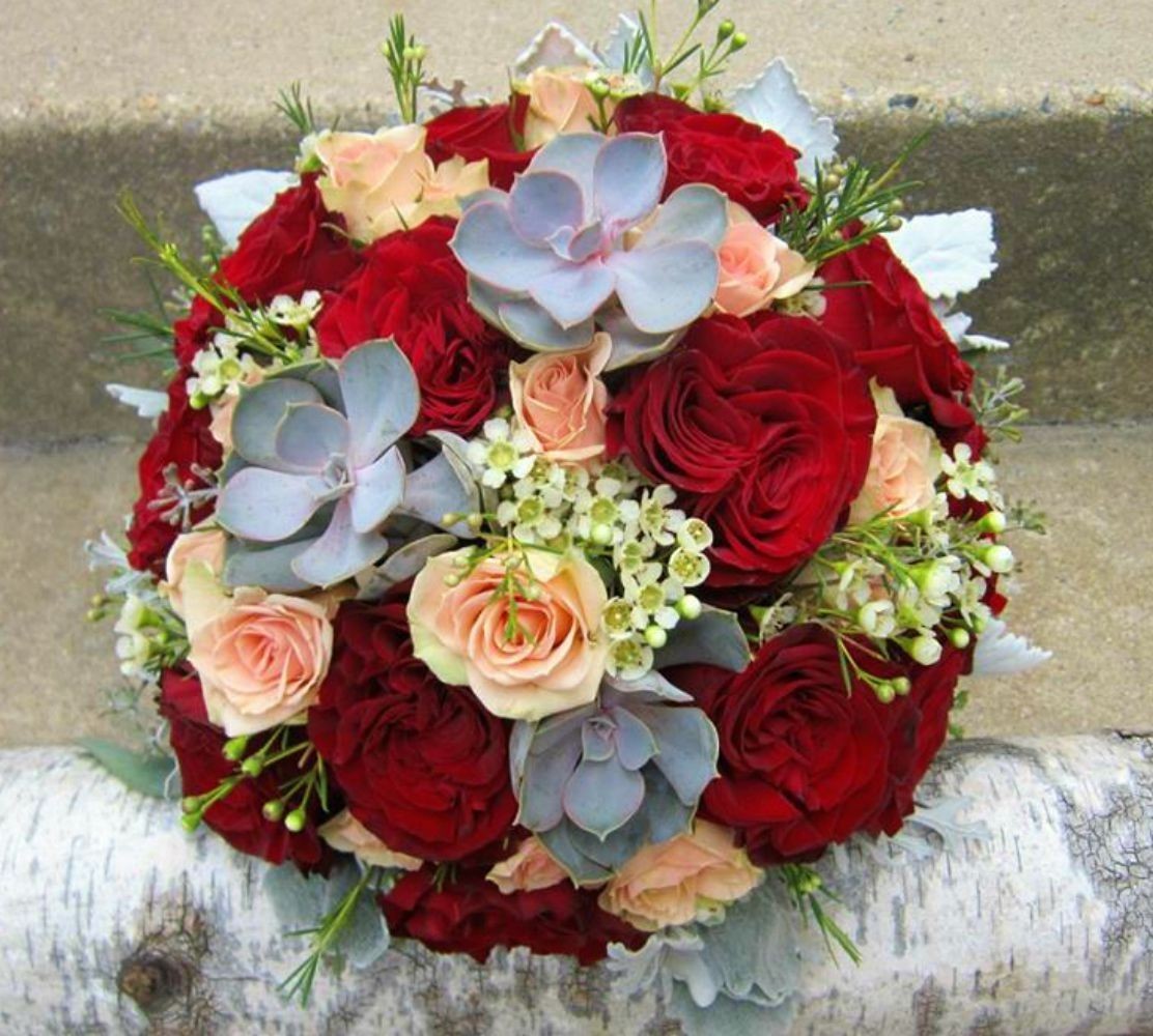 Cele mai deosebite modele de buchete de cununie cu plante suculente!