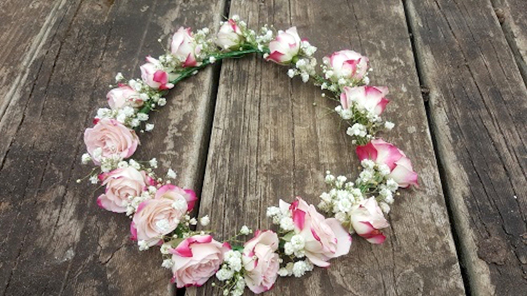 Coronita flori pentru premiere sau mireasa, preturi online imbatabil!