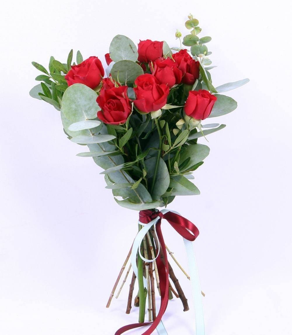 Buchet domnisoara de onoare cu minirose