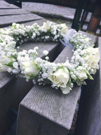 Coronita flori naturale pentru cununie civila sau domnisoara de onoare