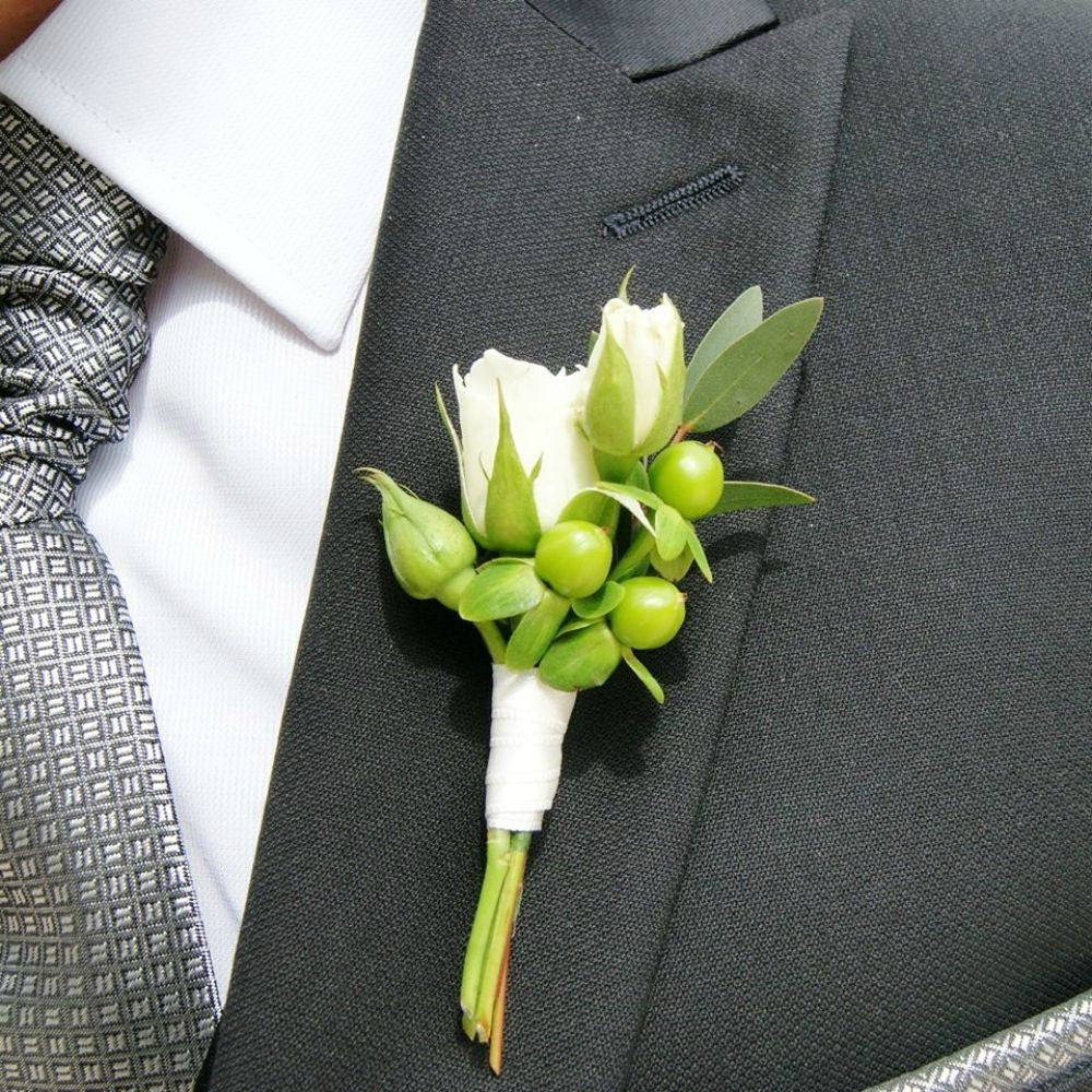 Cocarde naturale minirose si hypericum