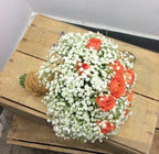 Buchete domnisoara onoare minirose si floarea miresei - pret imbatabil!