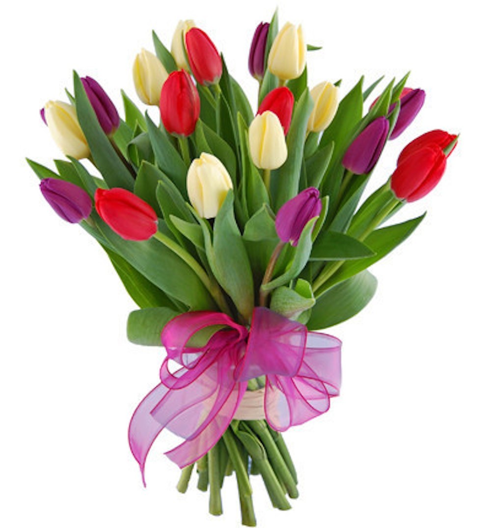 Buchet de primavara din lalele, disponibile online cu livrare Bucuresti