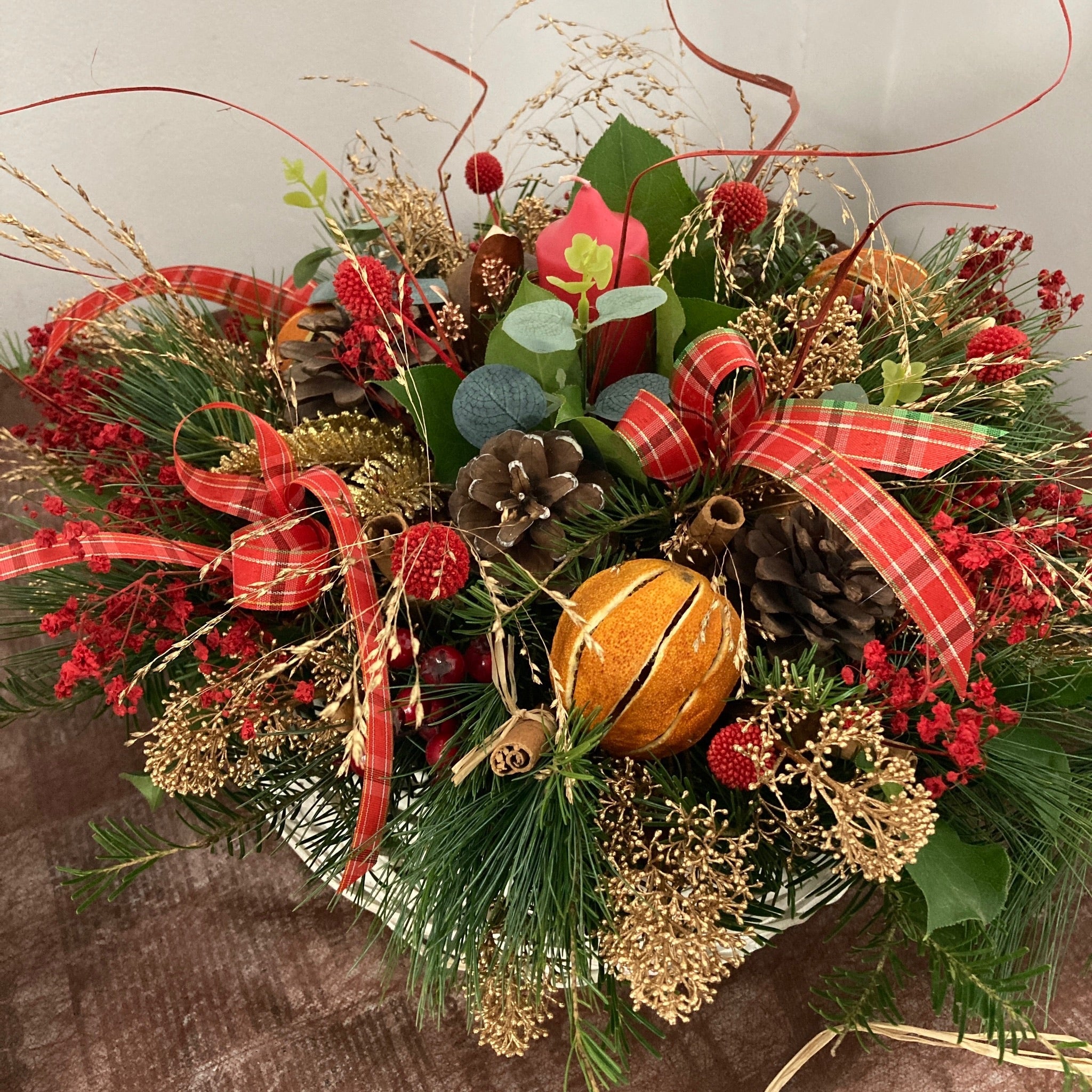 Aranjament brad pentru Craciun